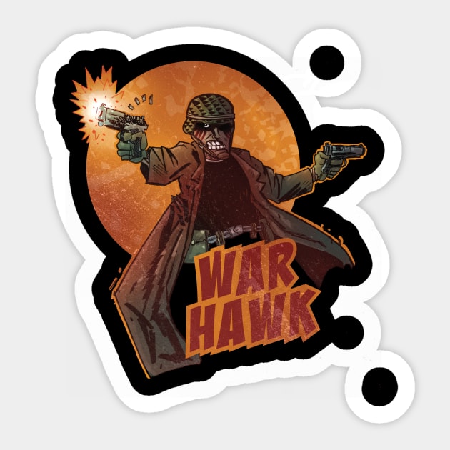Warhawk Sticker by PilotStudios